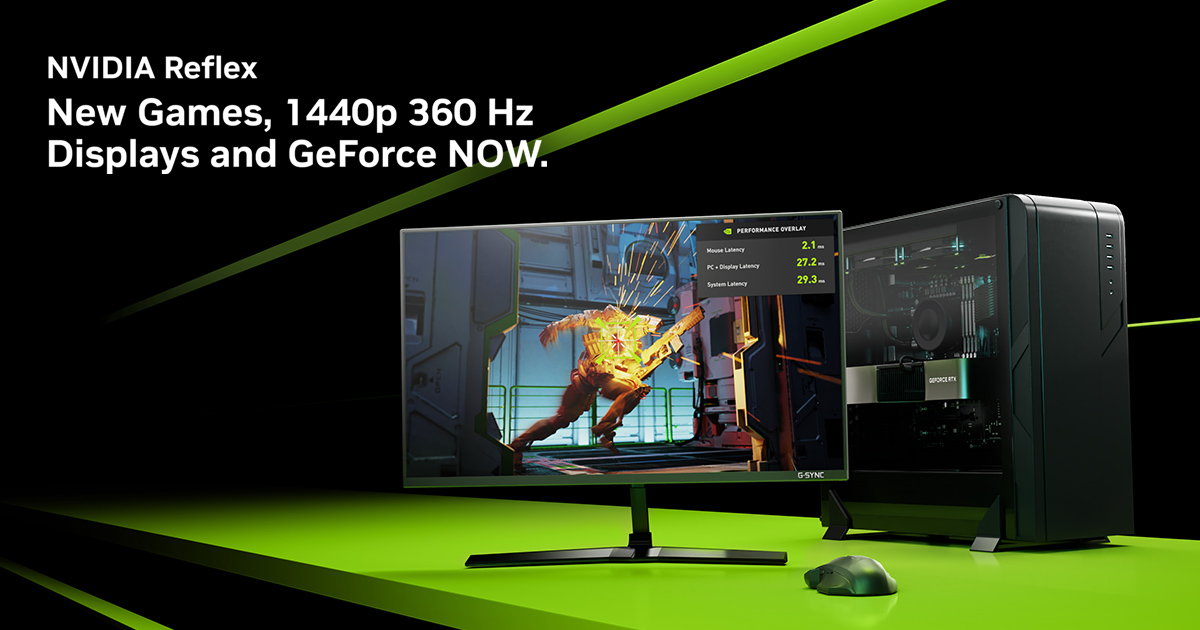 NVIDIA Reflex 生态系统继续发展壮大，包括更多新游戏和 1440p 360Hz 显示器 | GeForce 新闻 | NVIDIA