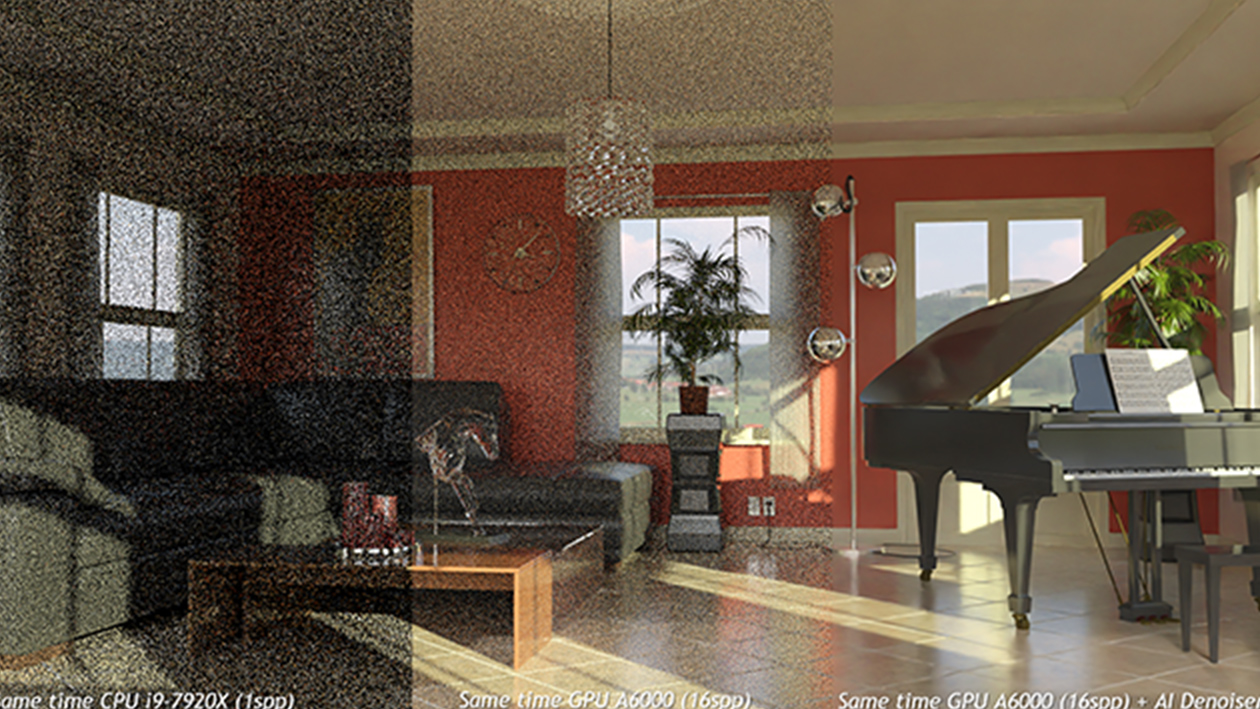 NVIDIA Iray GPU 渲染 NVIDIA