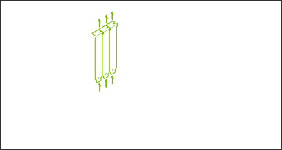 Two unused expansion slots