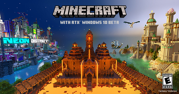 我的世界 Minecraft Rtx Beta版 更多深受喜爱的社区作品