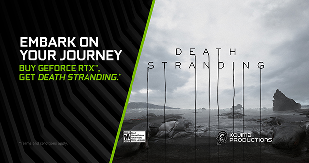 Právě vyšla hra DEATH STRANDING pro PC s technologií NVIDIA DLSS 2.0 pro rychlé hraní v maximálním nastavení
