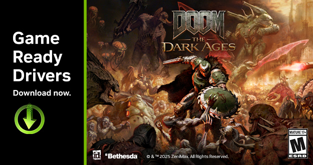 DOOM: The Dark Ages GeForce Game Ready Driver Released