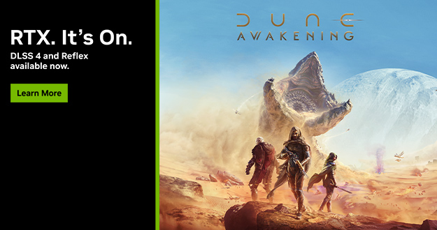 Dune: Awakening Advanced Access Available Now, Featuring DLSS 4 With Multi Frame Generation
