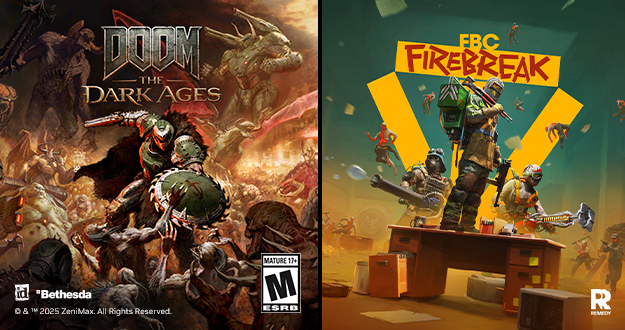 FBC: Firebreak 今日发布并支持全景光线追踪和 DLSS 4，“毁灭战士：黑暗时代 (DOOM: The Dark Ages)”将于明日发布路径追踪更新