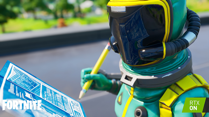 Fortnite RTX - GeForce RTX 30 Series RTX ON Exclusive Screenshot