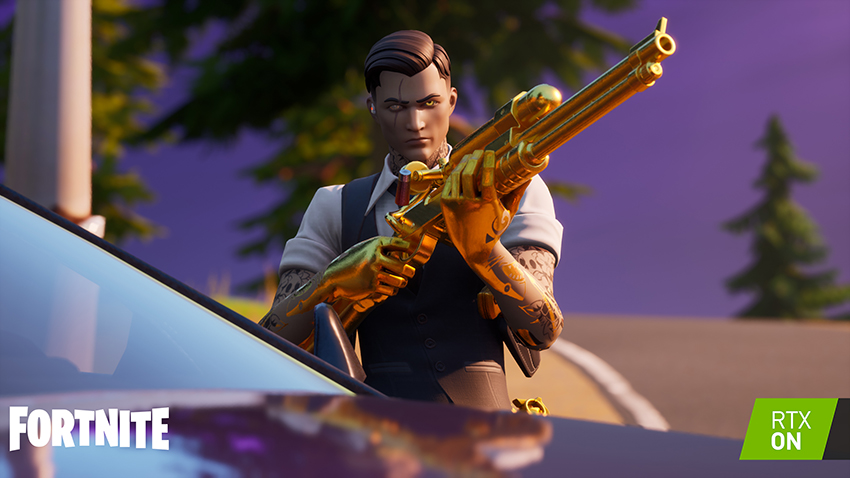 Fortnite RTX - GeForce RTX 30 Series RTX ON Exclusive Screenshot