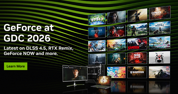 GeForce 亮相 GDC 2026：20 款全新 DLSS 4.5 和路径追踪游戏，DLSS 4.5 动态多帧生成将于 3 月 31 日推出，RTX Remix 和 RTX Mega Geometry 更新，以及更多精彩内容