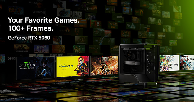 GeForce RTX 5060 现已上市：搭载 DLSS 4 多帧生成技术、神经网络渲染和 Blackwell 架构创新，为游戏玩家打造，起售价为人民币 2499 元