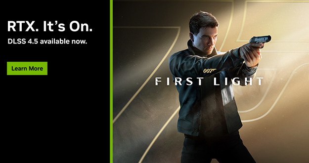 “007 初露锋芒 (007 First Light)”今日开启抢先体验，借助 DLSS 4.5 升级冒险体验