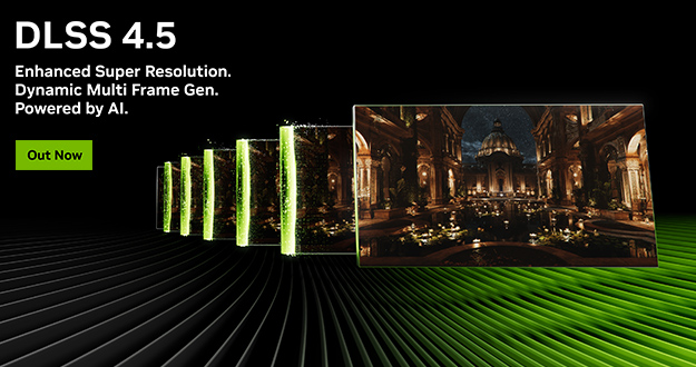 DLSS 4.5 动态多帧生成和 6 倍多帧生成现已发布