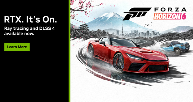 “极限竞速：地平线 6 (Forza Horizon 6)”现已发布并支持 DLSS，“月之深渊 (Luna Abyss)”将于 5 月 21 日发布