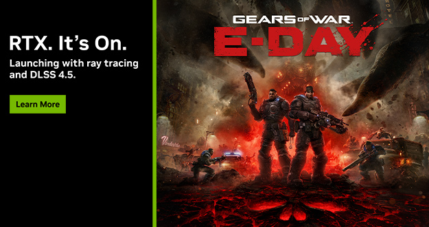 “战争机器：事变日 (Gears of War: E-Day)”将于 10 月 7 日发布，并支持 DLSS 4.5 和光线追踪