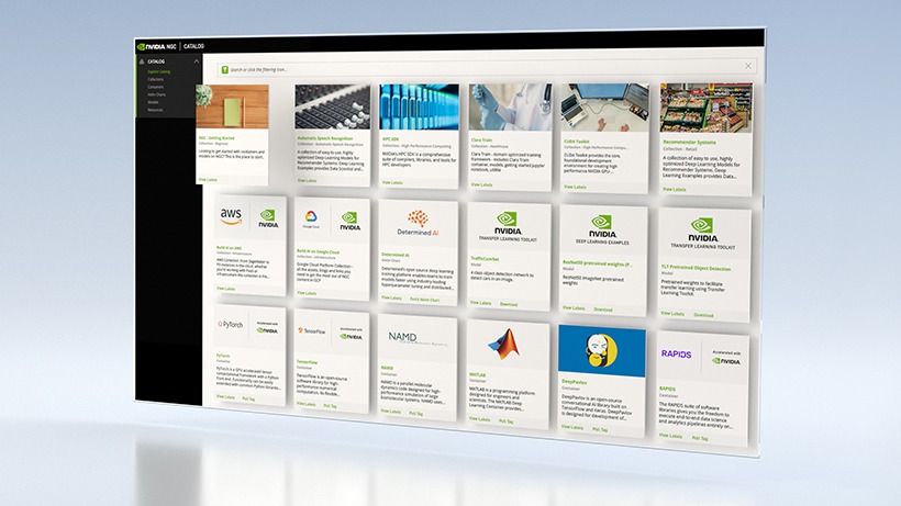 Audio transcription AI workflow  through the NGC™ catalog