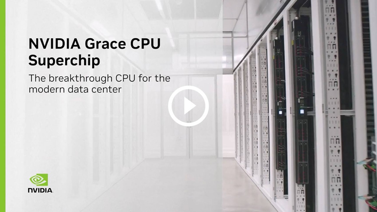 NVIDIA Grace CPU Superchip Video
