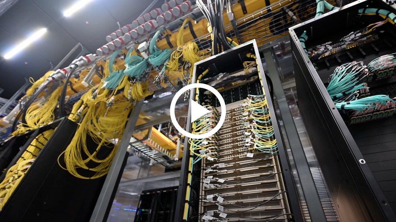 采用 NVIDIA 技术的节能型 Equinix 数据中心视频片段