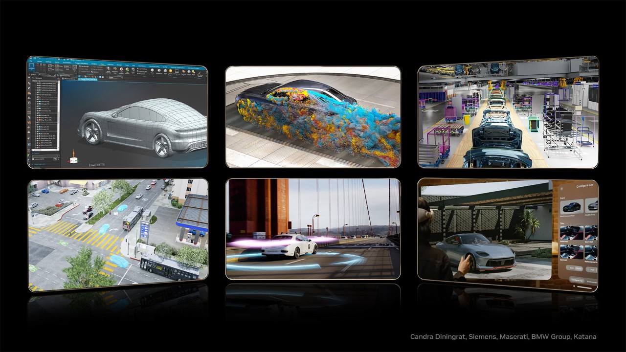 适用于汽车行业的 NVIDIA AI