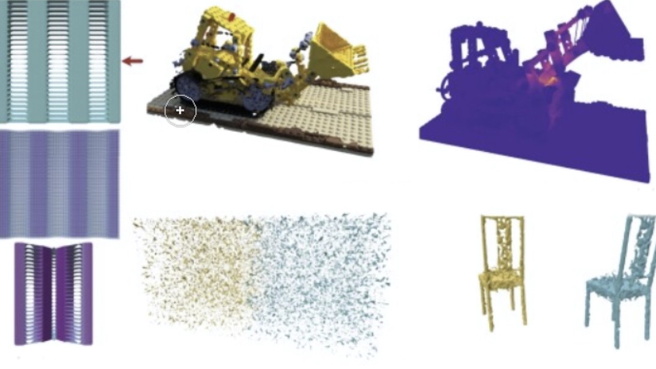 Neurally Integrated Finite Elements for Differentiable Elasticity on Evolving Domains