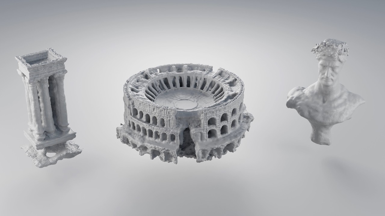 An AI generated 3D model using Edify trained on the Shutterstock 3D library.