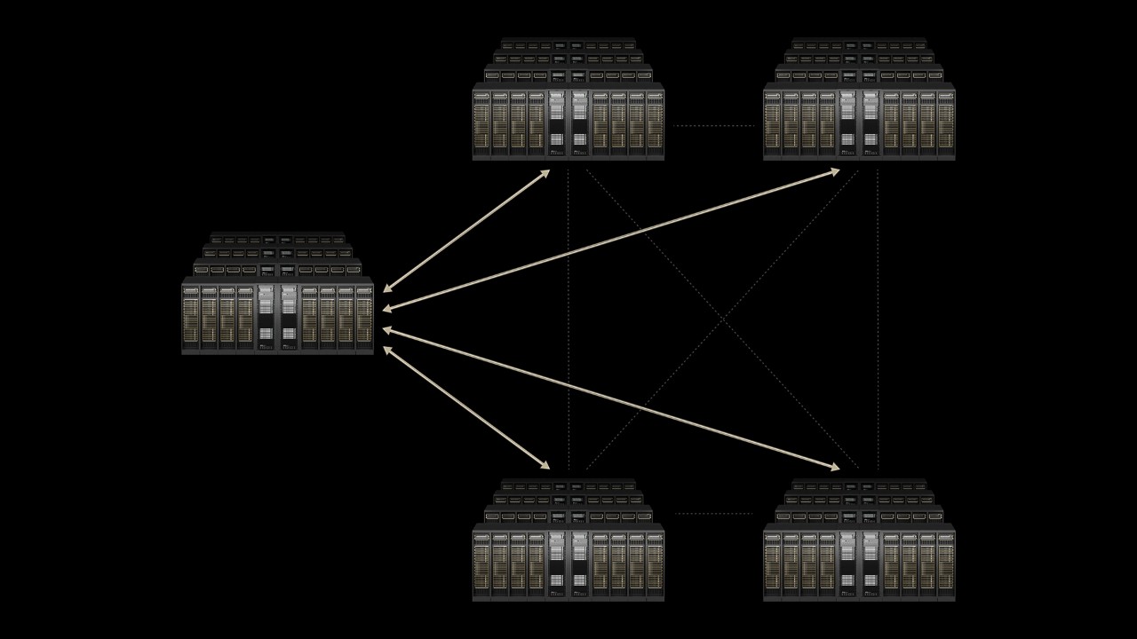 使用 Spectrum-XGS 以太网连接数据中心，实现十亿瓦级 AI