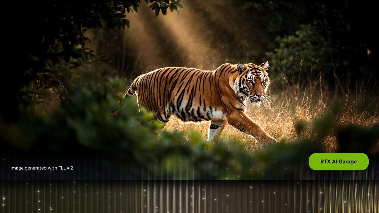 RTX AI Garage：NVIDIA GeForce RTX GPU 如何驱动现代创意工作流