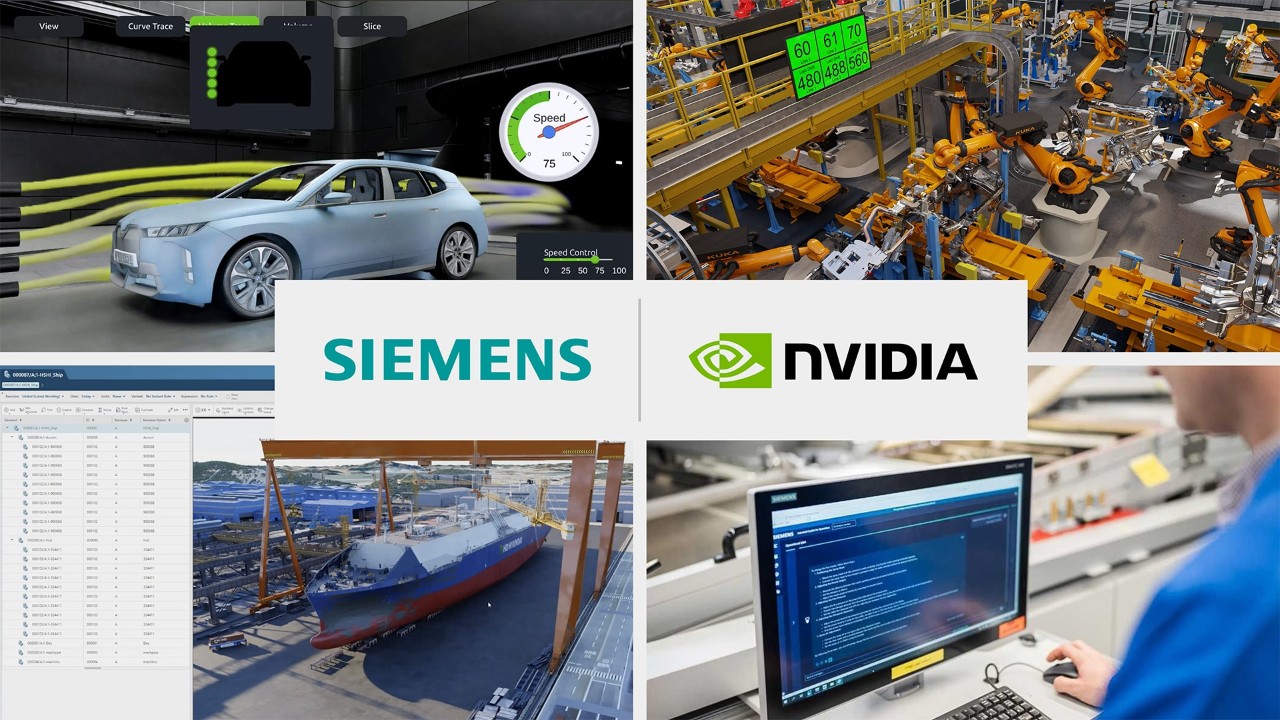西门子和 NVIDIA 扩大合作