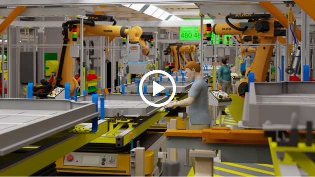 Next Step in Siemens and NVIDIA Collaboration Showcased With FREYR Battery Virtual Factory Demos