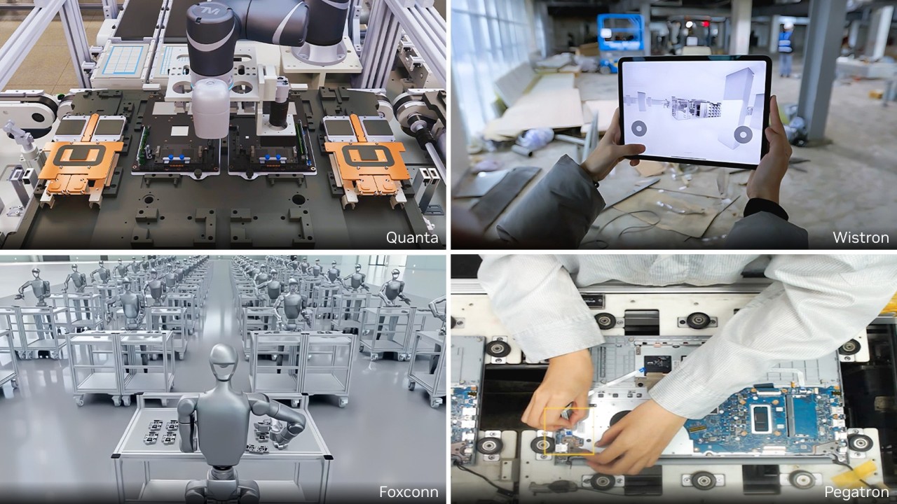 NVIDIA Omniverse 数字孪生帮助领先制造商推动工业 AI 的黄金时代