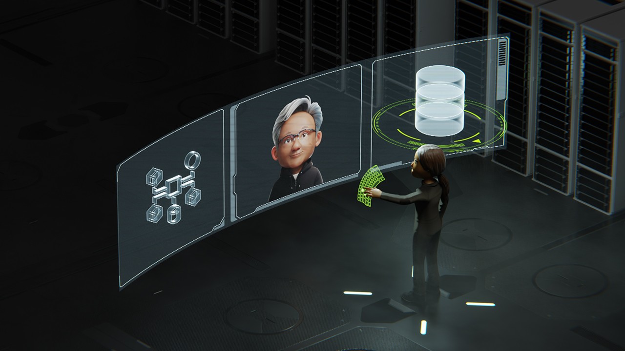 用于企业存储的 NVIDIA AI 数据平台视觉展示