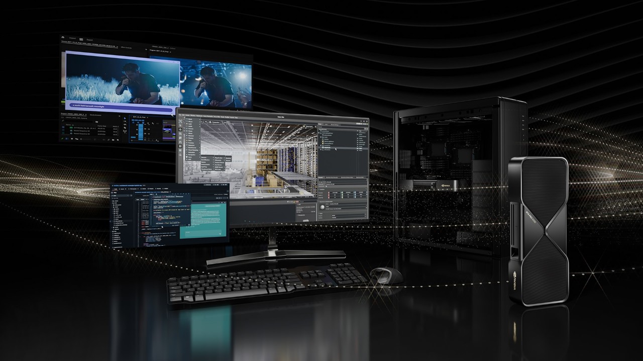 台式机上的 RTX PRO