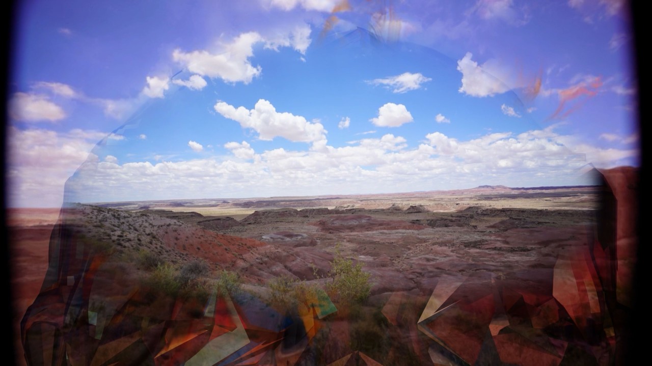 AI models used are for image inpainting and pixel morphing.