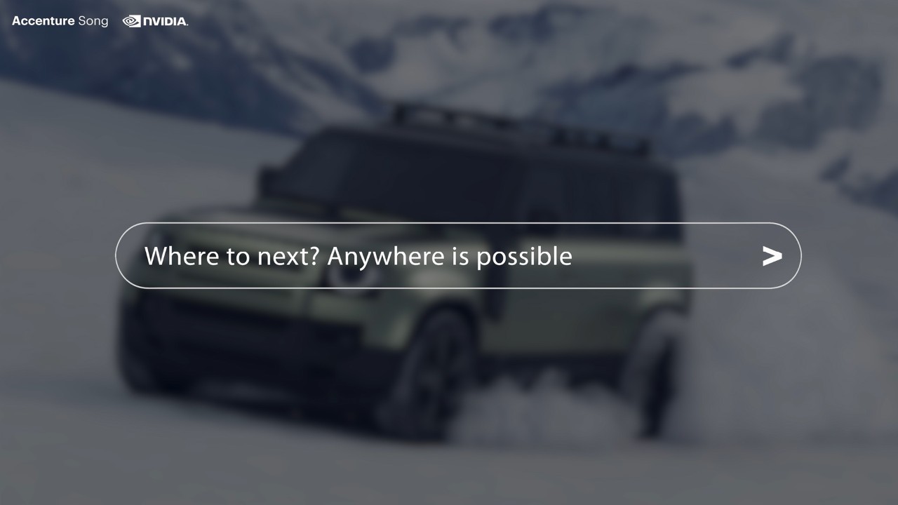 埃森哲和 NVIDIA 将为 Defender 提供 AI 驱动的沉浸式体验