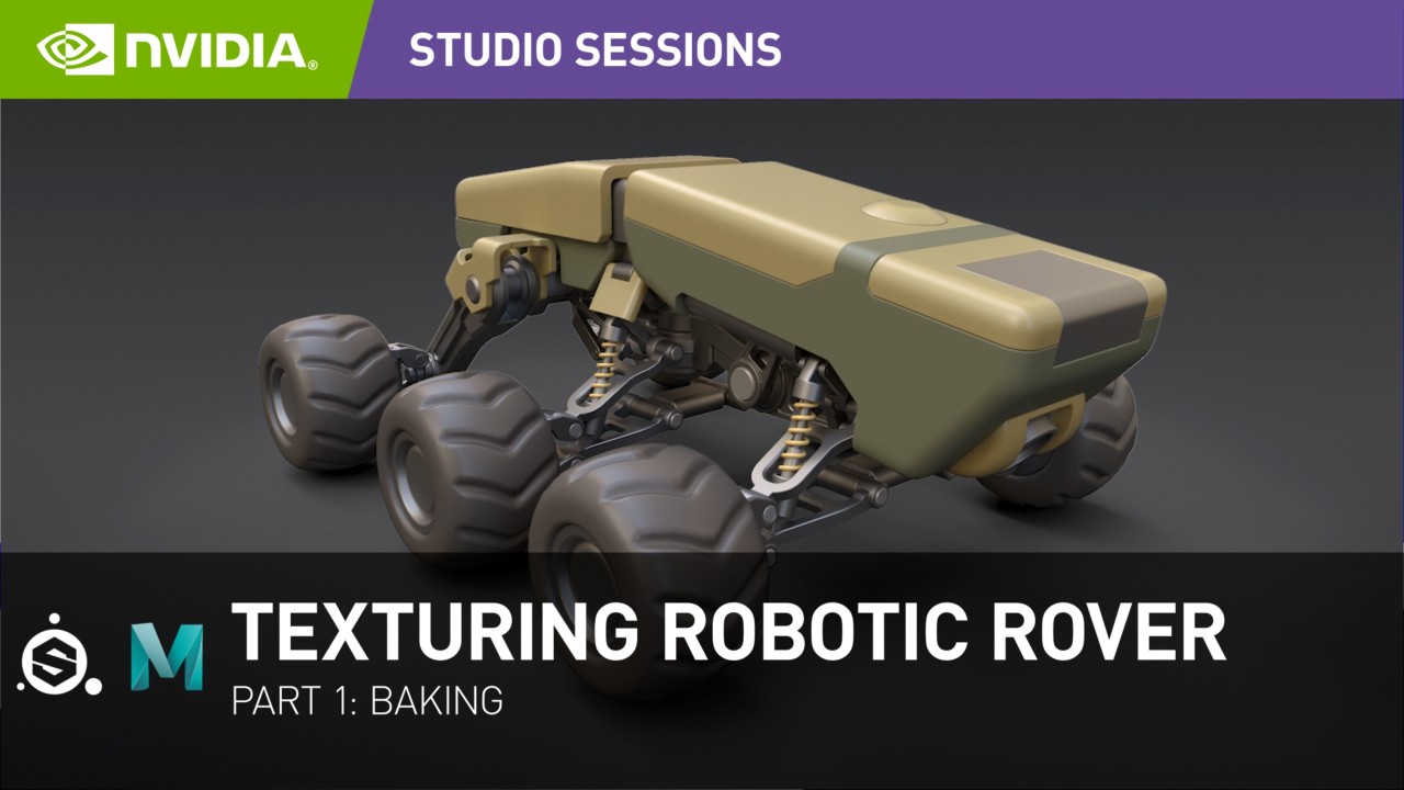 Video:Robotic Rover in Adobe Substance Painter